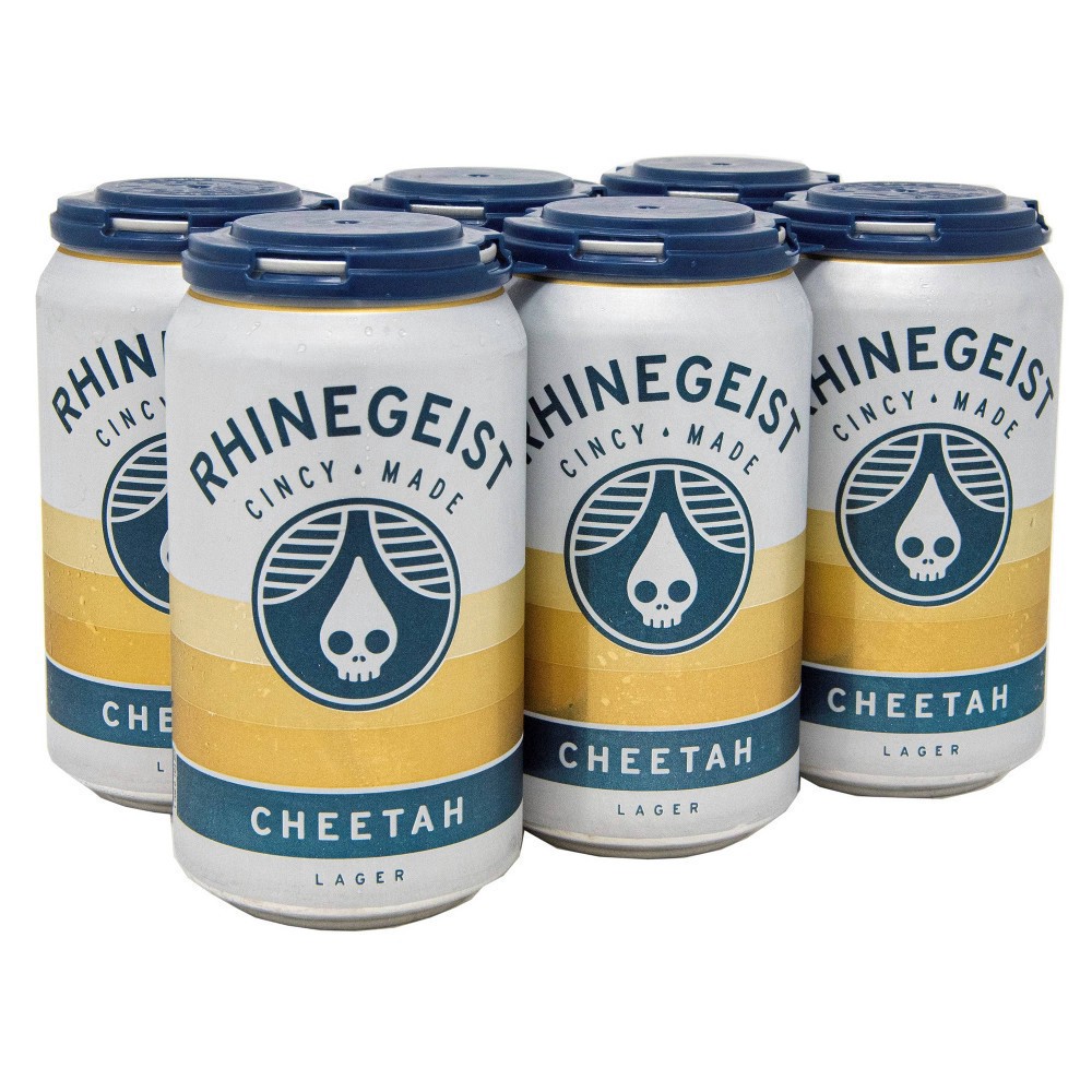slide 2 of 2, Rhinegeist Cheetah Lager Beer, 6 ct; 12 oz