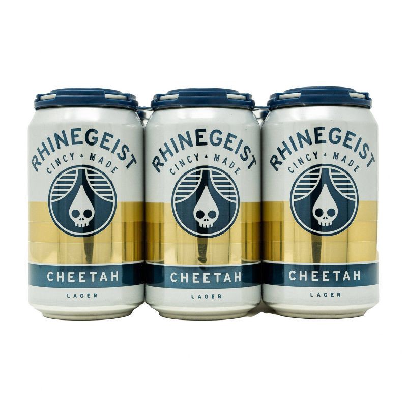 slide 1 of 2, Rhinegeist Cheetah Lager Beer, 6 ct; 12 oz