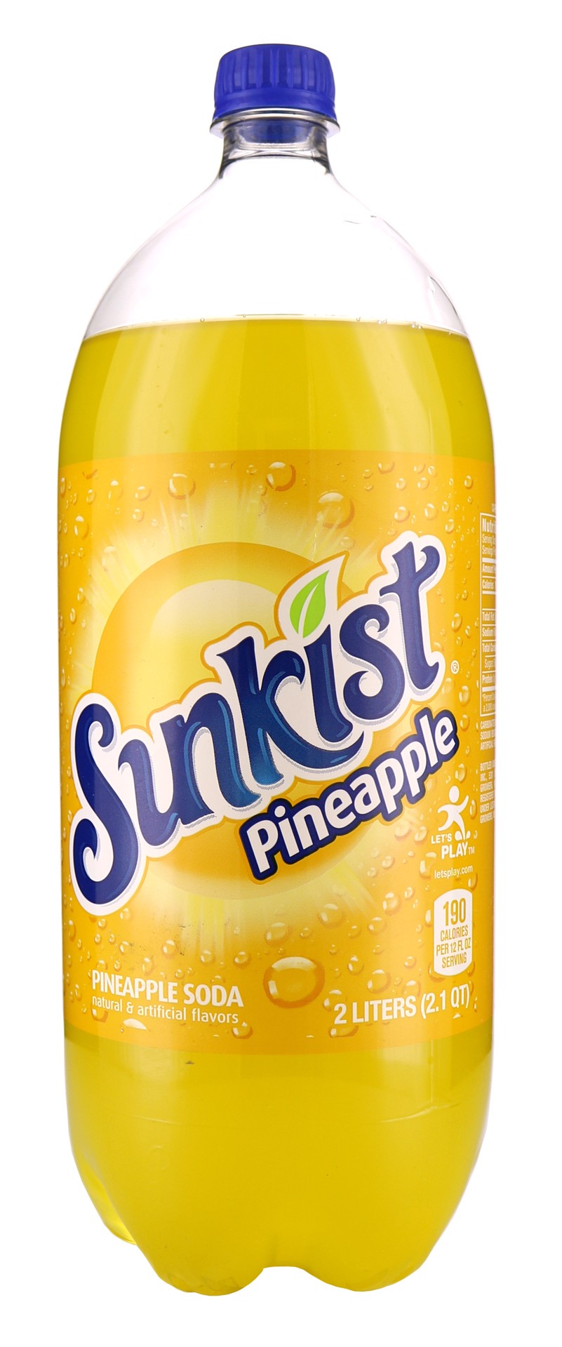 slide 1 of 4, Sunkist Soda, Pineapple- 2 liter, 2 liter