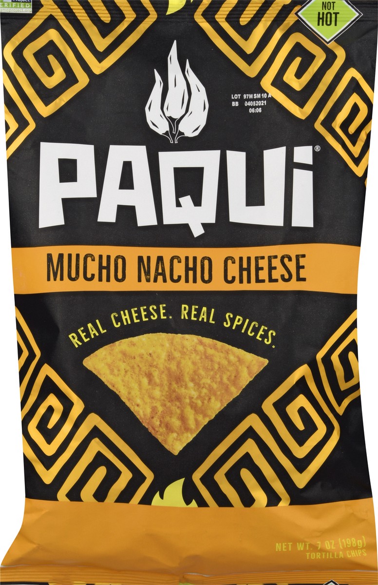 slide 1 of 9, Paqui Tort Chip Nacho Cheese, 7 oz