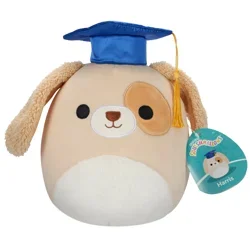 Squishmallows Harris Graduation Spotted Dog