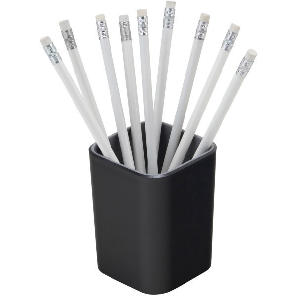 slide 3 of 7, Fusion Pencil Cup, Black/Gray, 1 ct