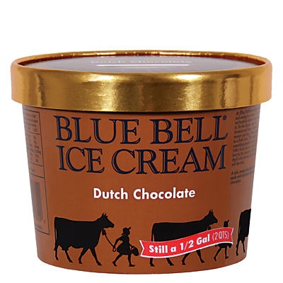 slide 1 of 1, Blue Bell Dutch Chocolate, 64 oz