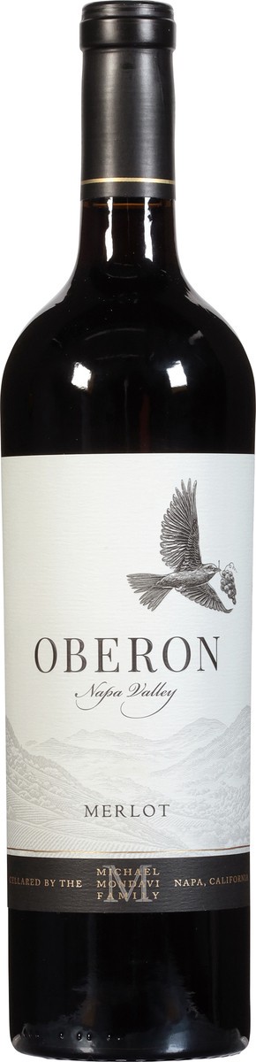 slide 8 of 9, Oberon Napa Valley Merlot 750 ml, 750 ml