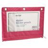 slide 15 of 29, Meijer Zipper Binder Pouch W/ Clear Front Window, 8 X 10    