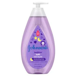 Johnson's Tear-Free Bedtime Baby Bath, Soothing Aromas, 27.1 fl. oz