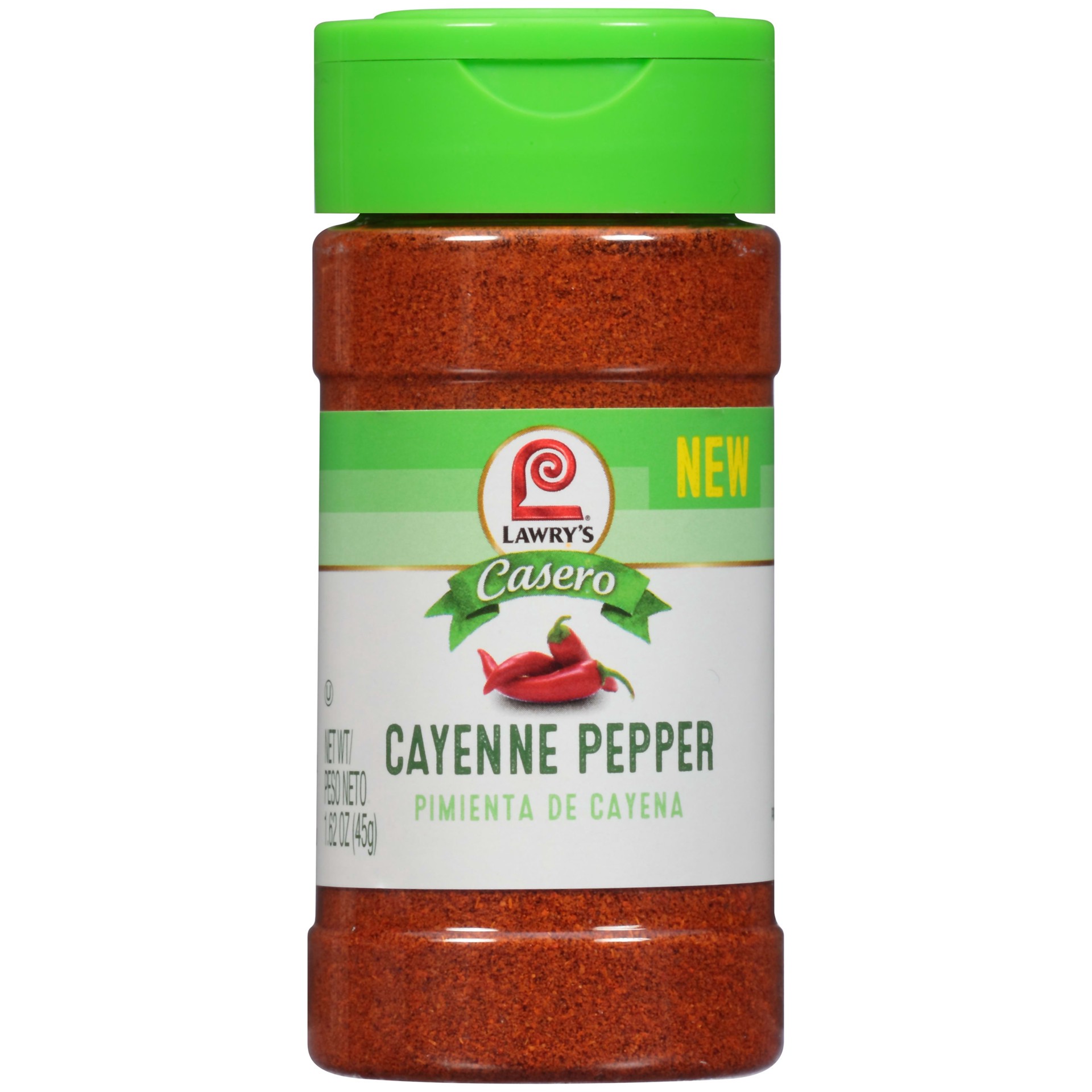 slide 1 of 3, Lawry's Casero Cayenne Pepper, 1.62 oz