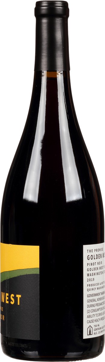 slide 3 of 9, Golden West The Promise Pinot Noir 750 ml Bottle, 750 ml