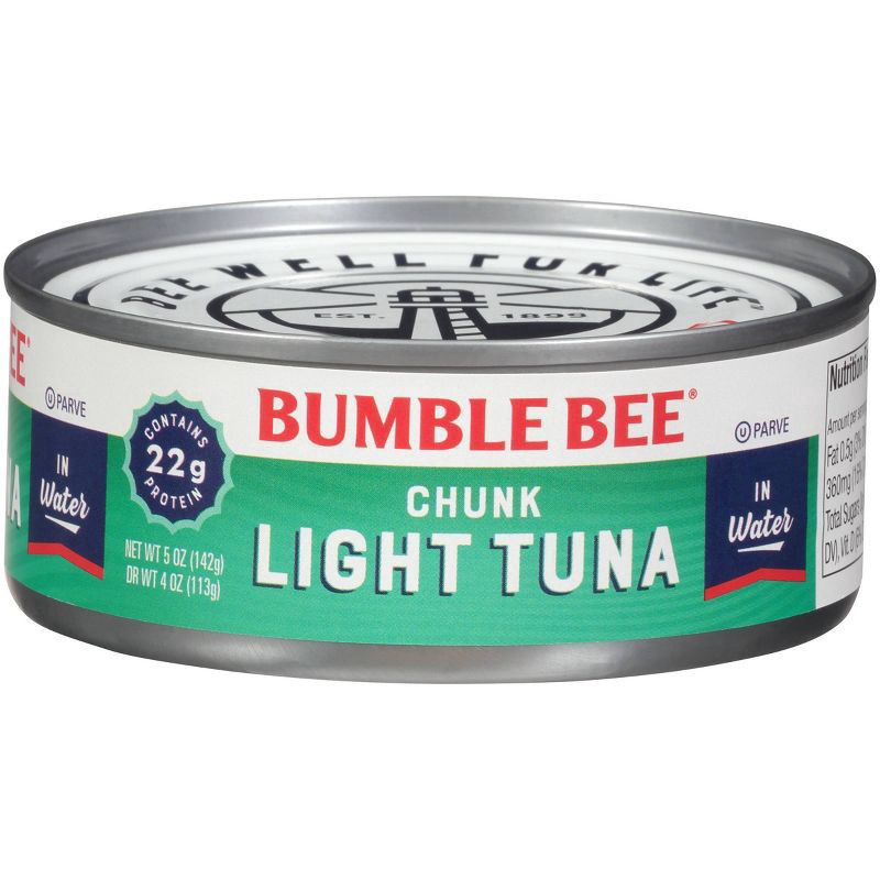 slide 1 of 8, Bumble Bee Tuna Chunk Light in Water, 5 oz