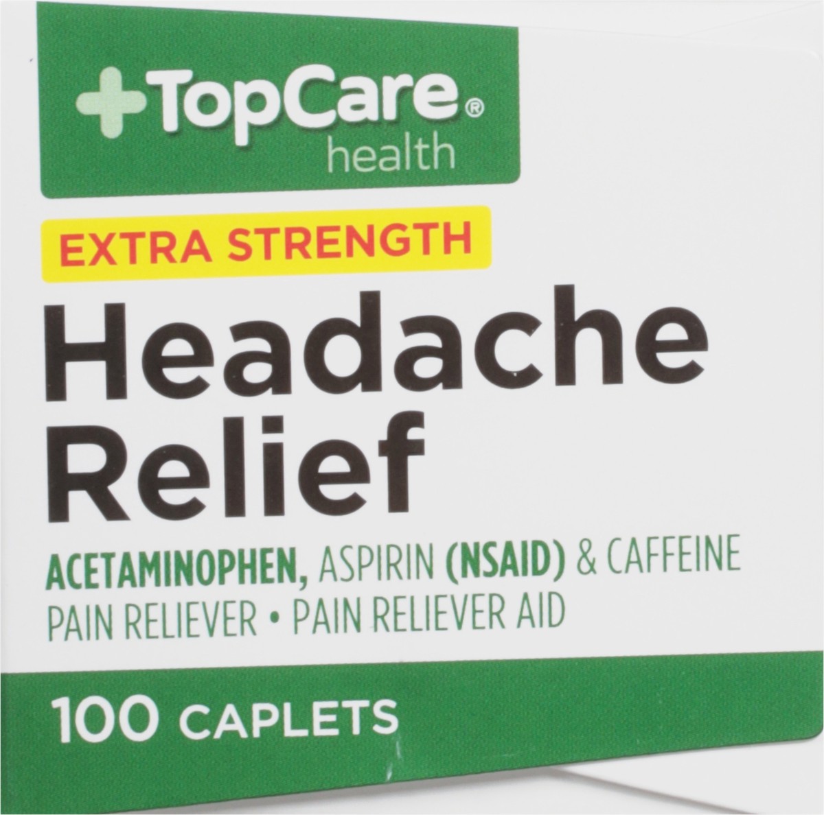 slide 8 of 9, TopCare Added Strength Pain Relief, 100 ct