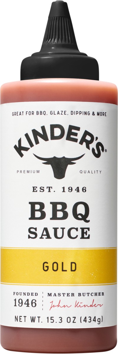 slide 4 of 7, Kinder's Gold Bbq Sauce, 15.3 oz