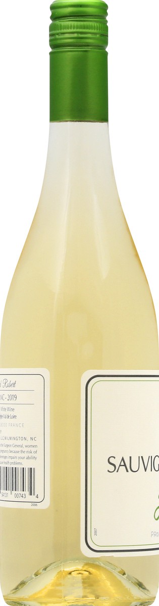 slide 7 of 9, Chevalier Du Grand Robert Loire Sauvignon Blanc White Wine, 750 ml