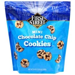 First Street Fs Mini Choc Chip Cookies