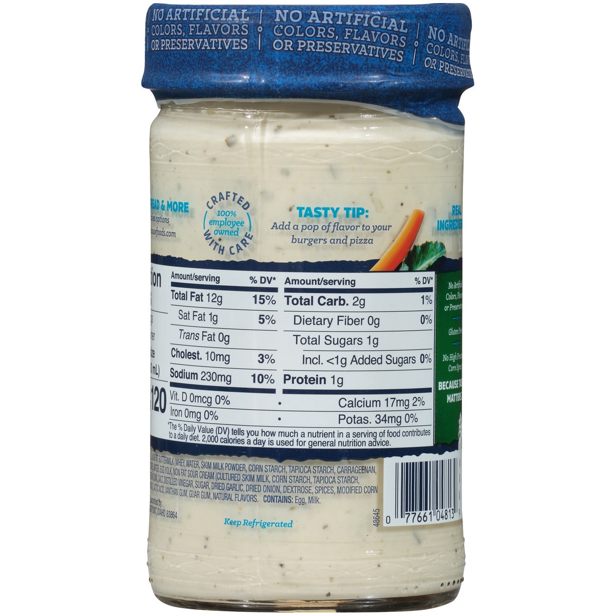 slide 7 of 9, Litehouse Homestyle Ranch Dressing & Dip 13 fl. oz. Jar, 13 fl oz