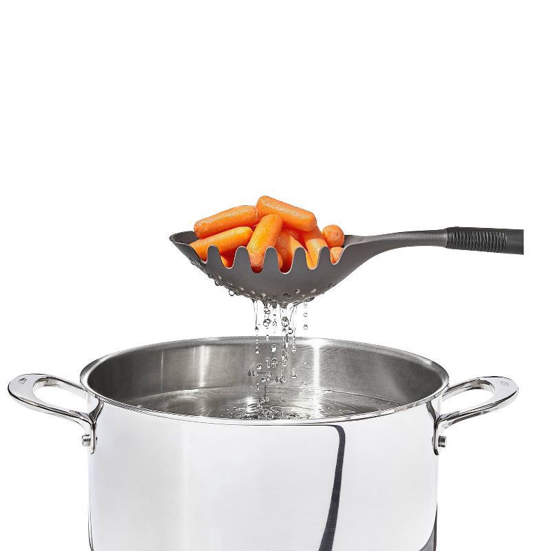 slide 5 of 7, OXO Softworks Pasta Scoop Strainer 1 ea, 1 ct