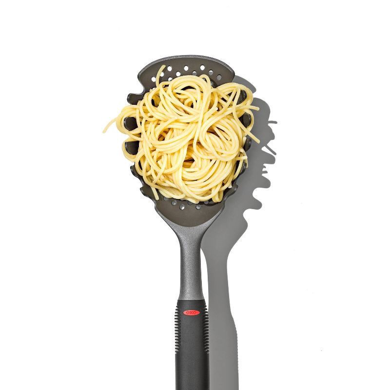 slide 7 of 7, OXO Softworks Pasta Scoop Strainer 1 ea, 1 ct