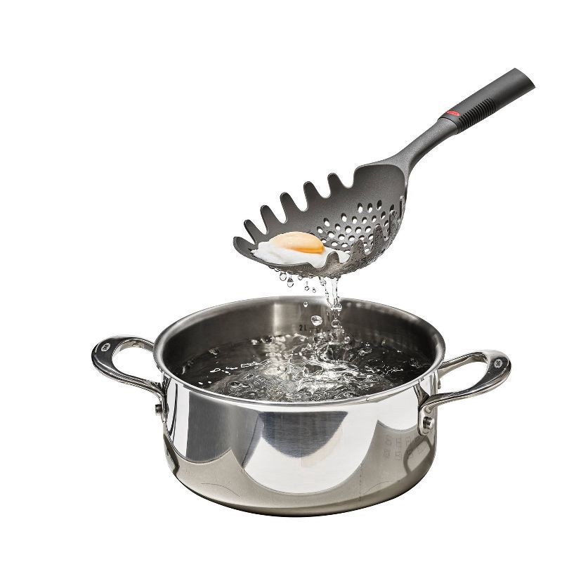 slide 3 of 7, OXO Softworks Pasta Scoop Strainer 1 ea, 1 ct