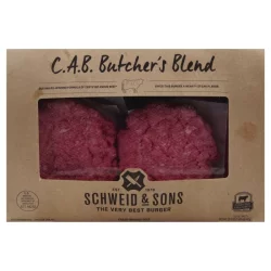 Schweid & Sons Burger, Beef, Ground, Cab Butcher's Blend