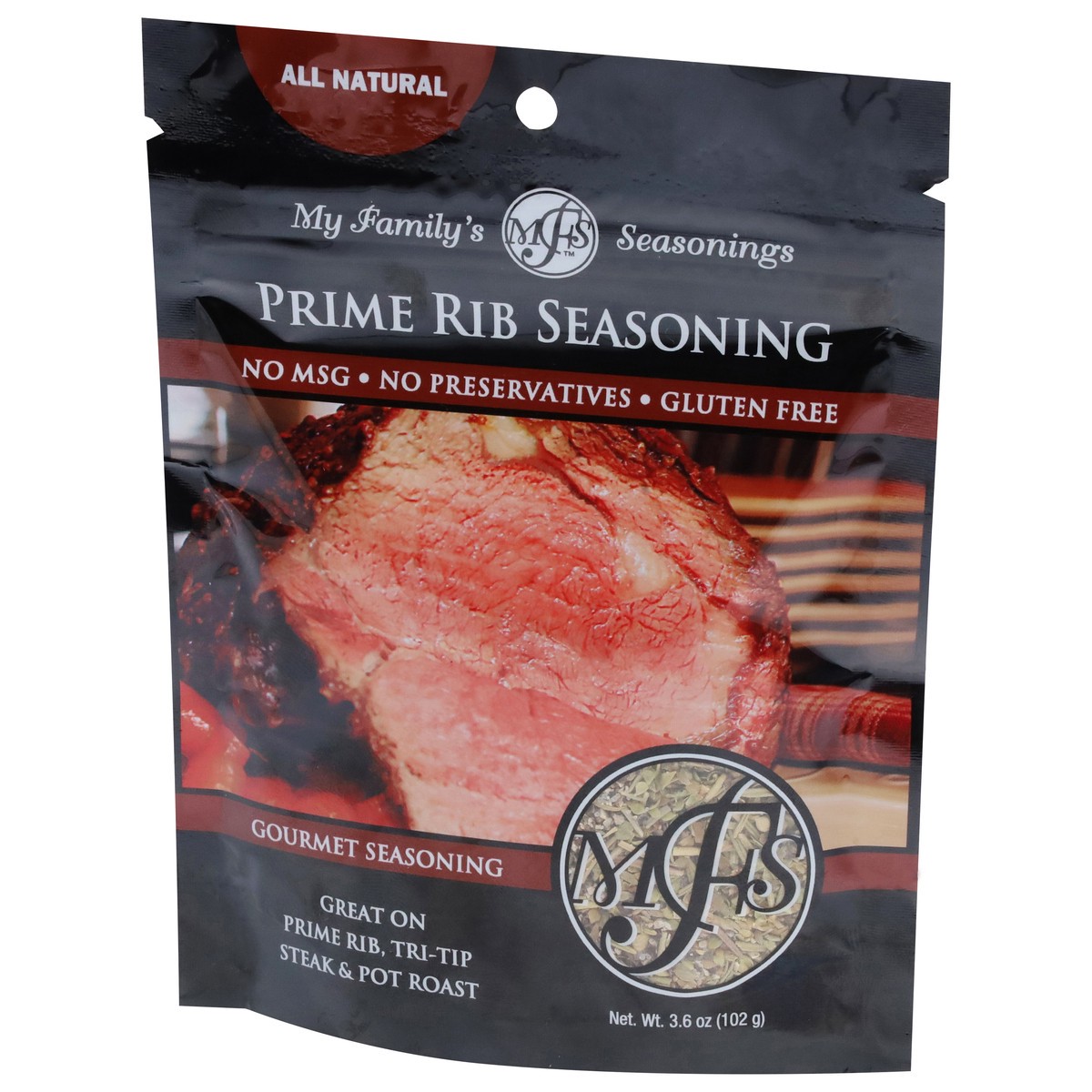 slide 8 of 9, My Family's Seasonings Prime Rib Seasoning 3.6 oz, 3.6 oz