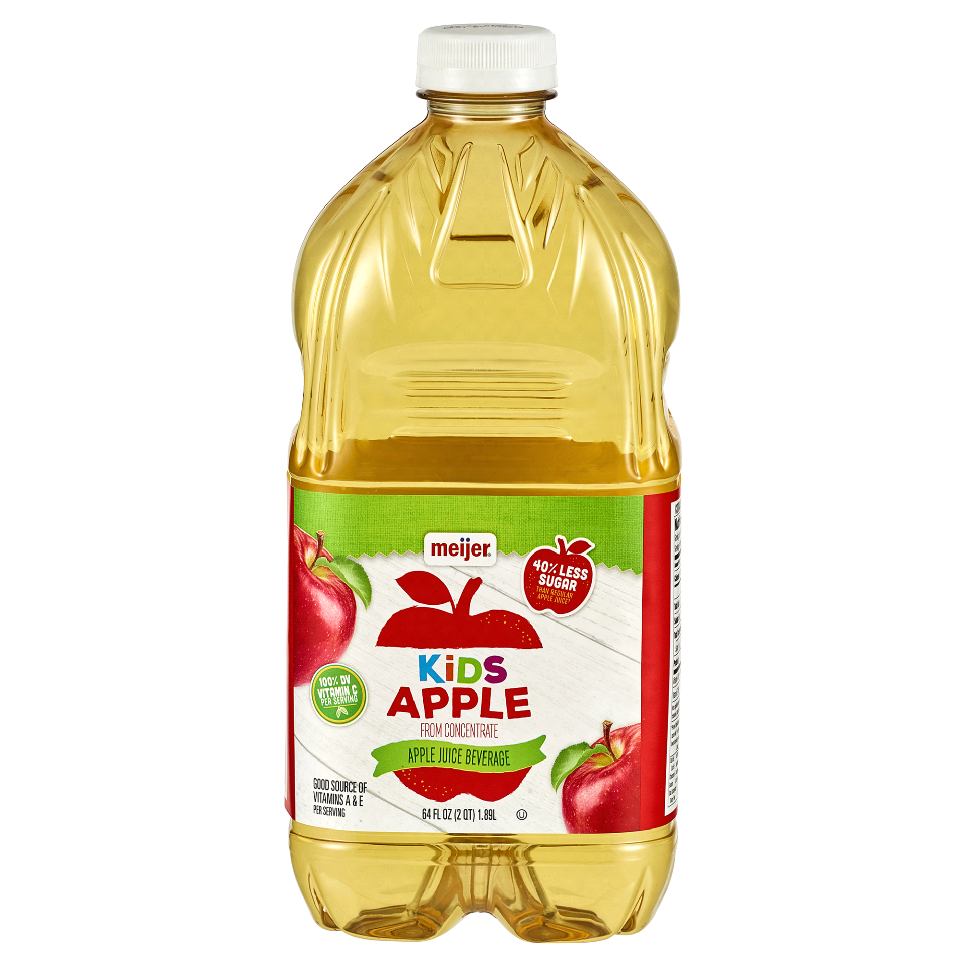 slide 1 of 3, Meijer Kids Apple Juice, 64 oz