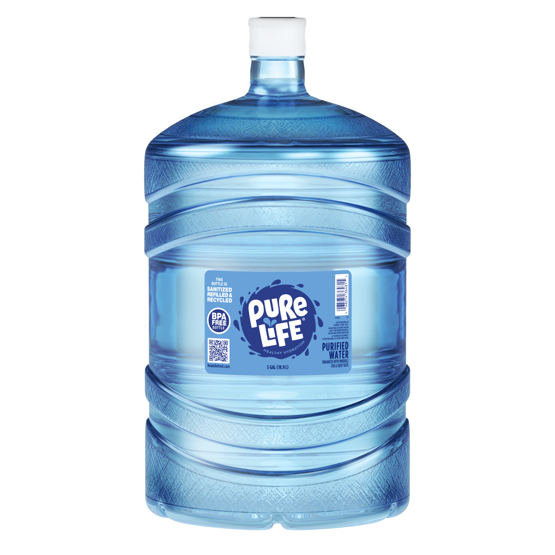 slide 1 of 4, Pure Life Purified Water, 5 Gallon, Plastic Bottled Water Jug - 5 g, 5 g