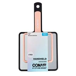 Conair Handheld Square Mirrors 2 ea