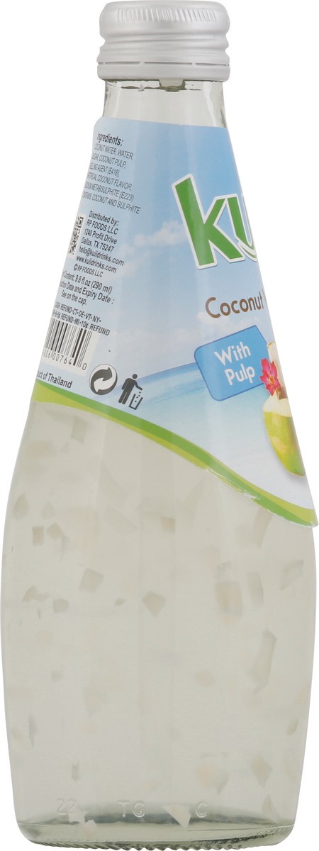 slide 8 of 14, Kuii Coconut Water with Pulp - 9.8 fl oz, 9.8 fl oz