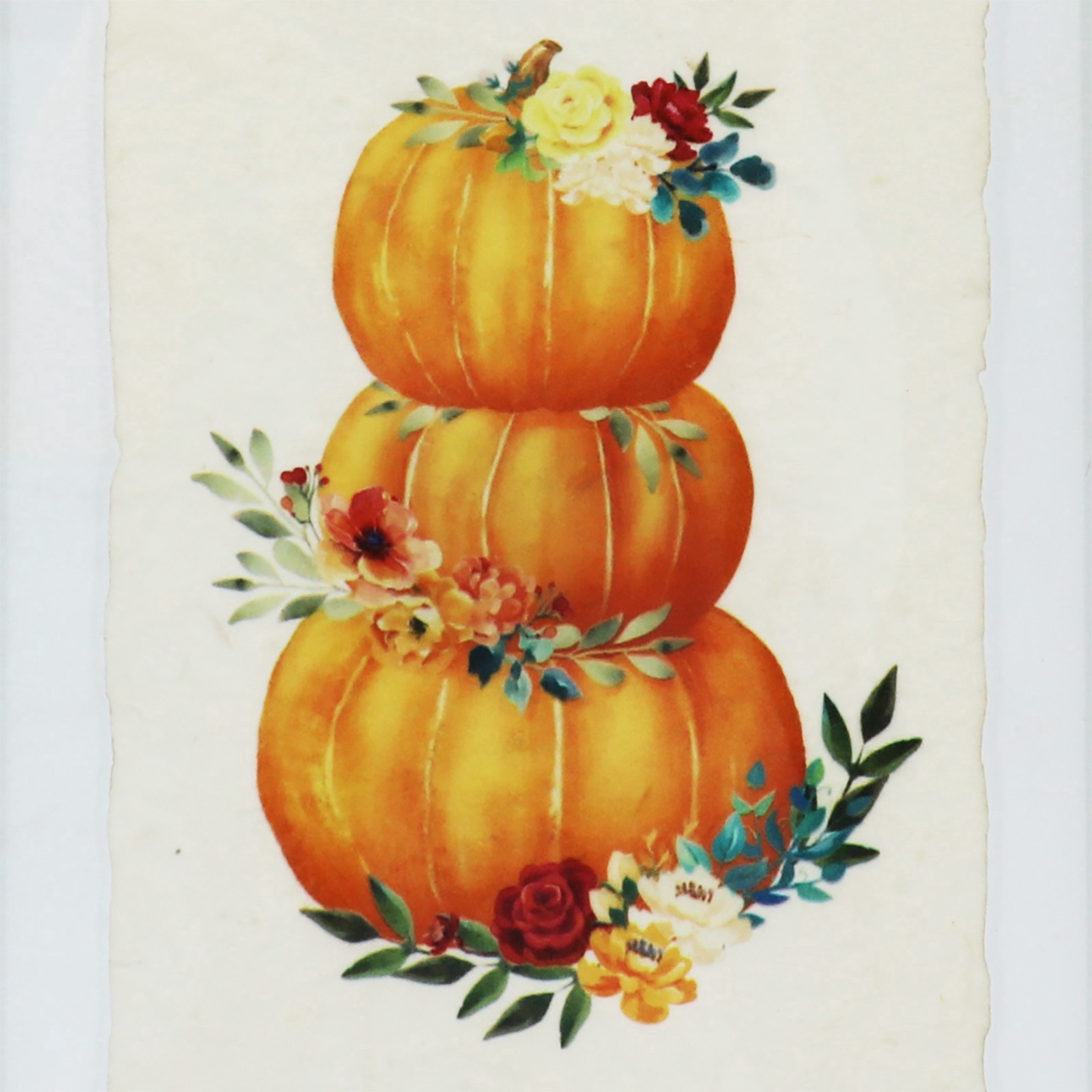 slide 3 of 3, 8" Pumpkin Stack Wall Decor By Ashland, 6 in x 8 in