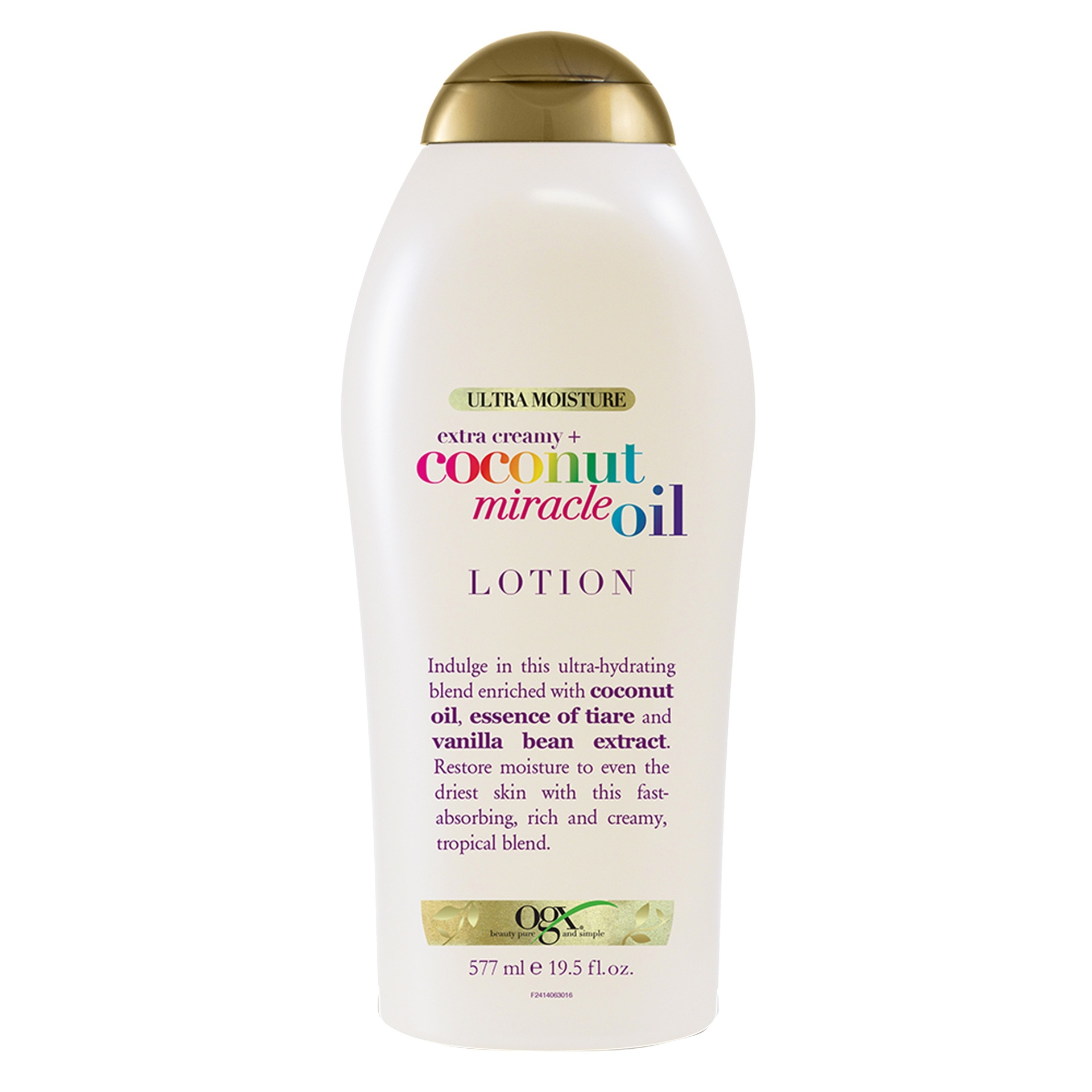 slide 1 of 2, Ogx Extra Creamy Coconut Miracle Ultra Moisture Lotion - 19.5 fl oz, 19.5 fl oz