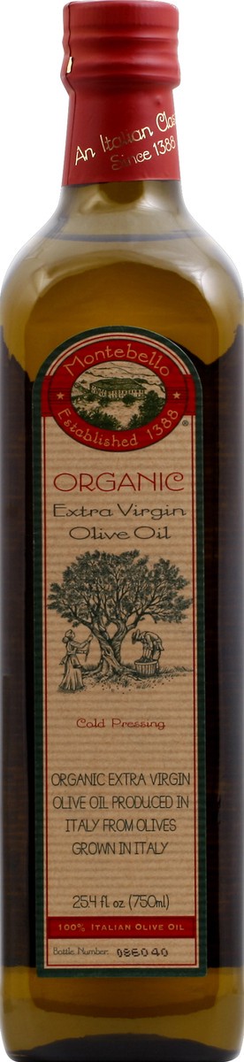 slide 1 of 8, Montebello Organic Extra Virigin Olive Oil, 23.67 fl oz