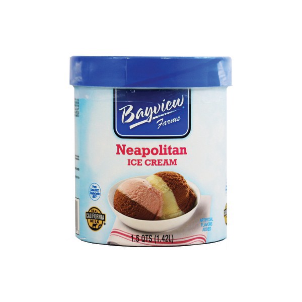 slide 1 of 1, Bay View Farms Neapolitan, 48 oz