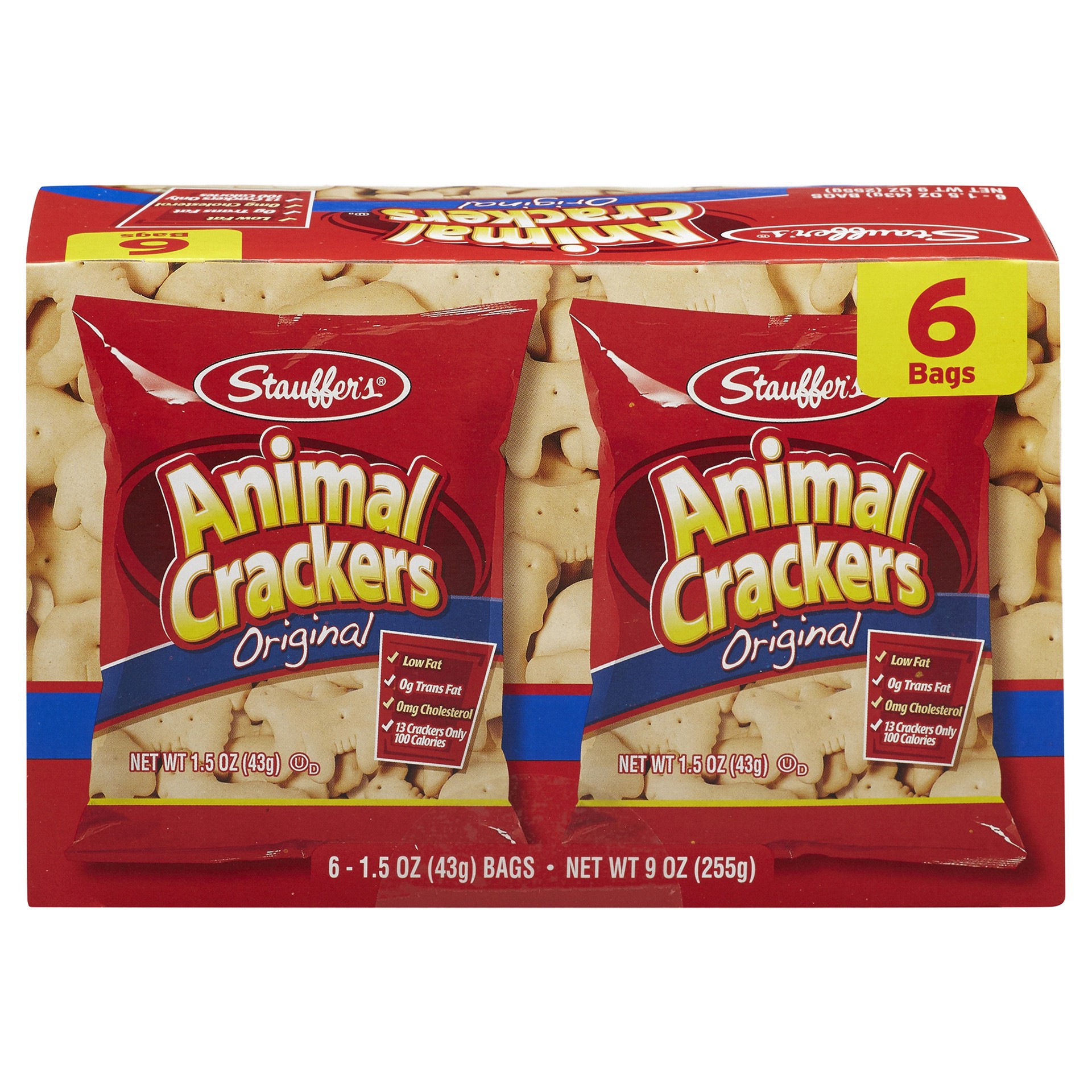 slide 7 of 17, Stauffer's Animal Crackers 6 ea, 6 ct