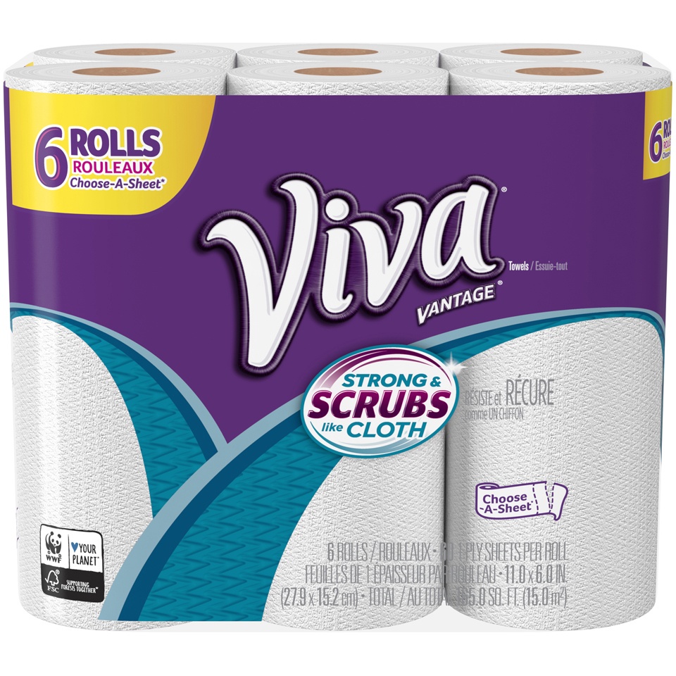 slide 1 of 1, Viva Vantage Towel, 360 sheet