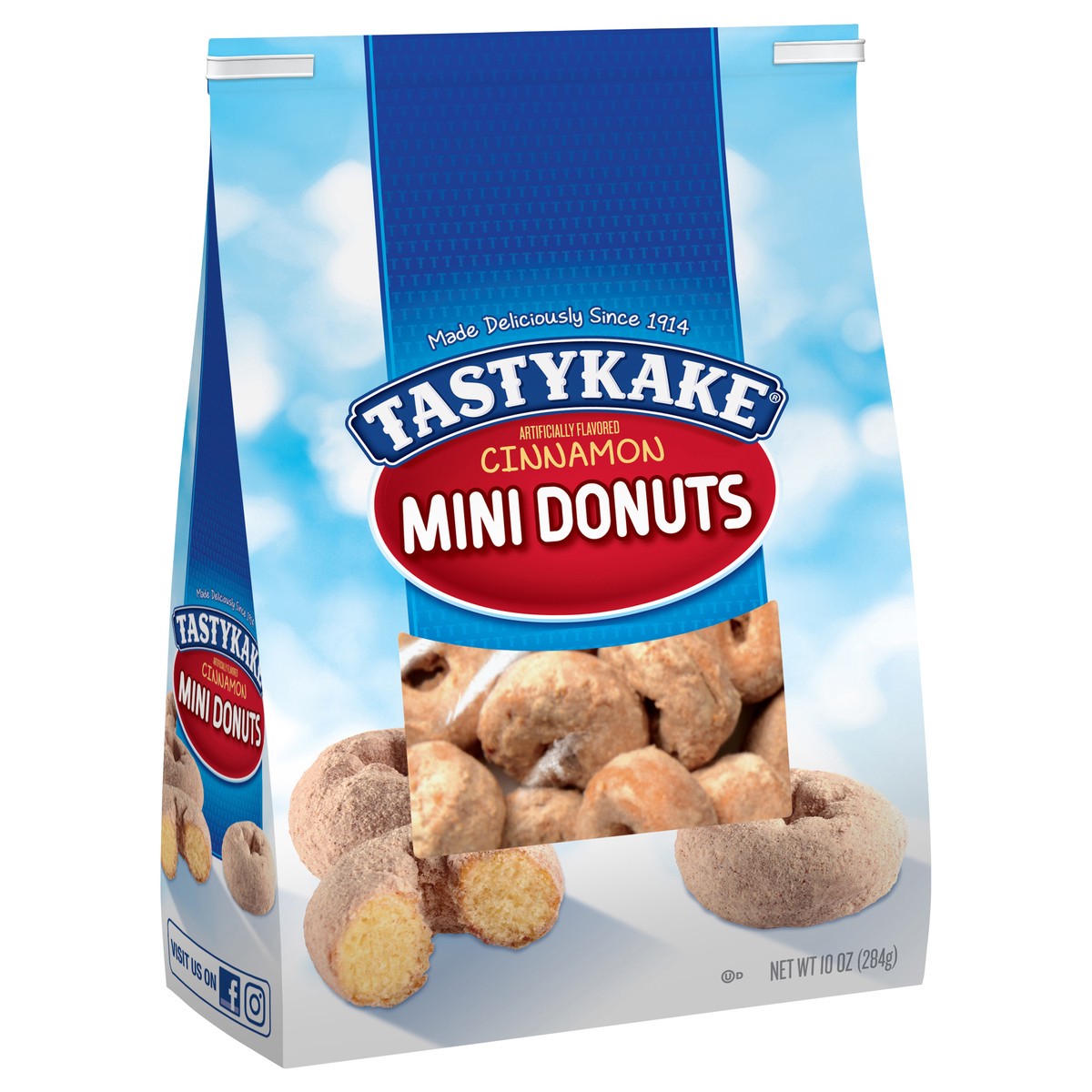 slide 11 of 12, Tastykake Cinnamon Mini Donuts 10 oz. Bag, 10 oz