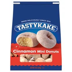 Tastykake Cinnamon Flavored Mini Donuts, Shareable Donuts, 10 oz Bag