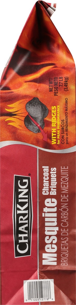 slide 8 of 9, CharKing Mesquite Charcoal Briquets 7.7 lb, 7.7 lb