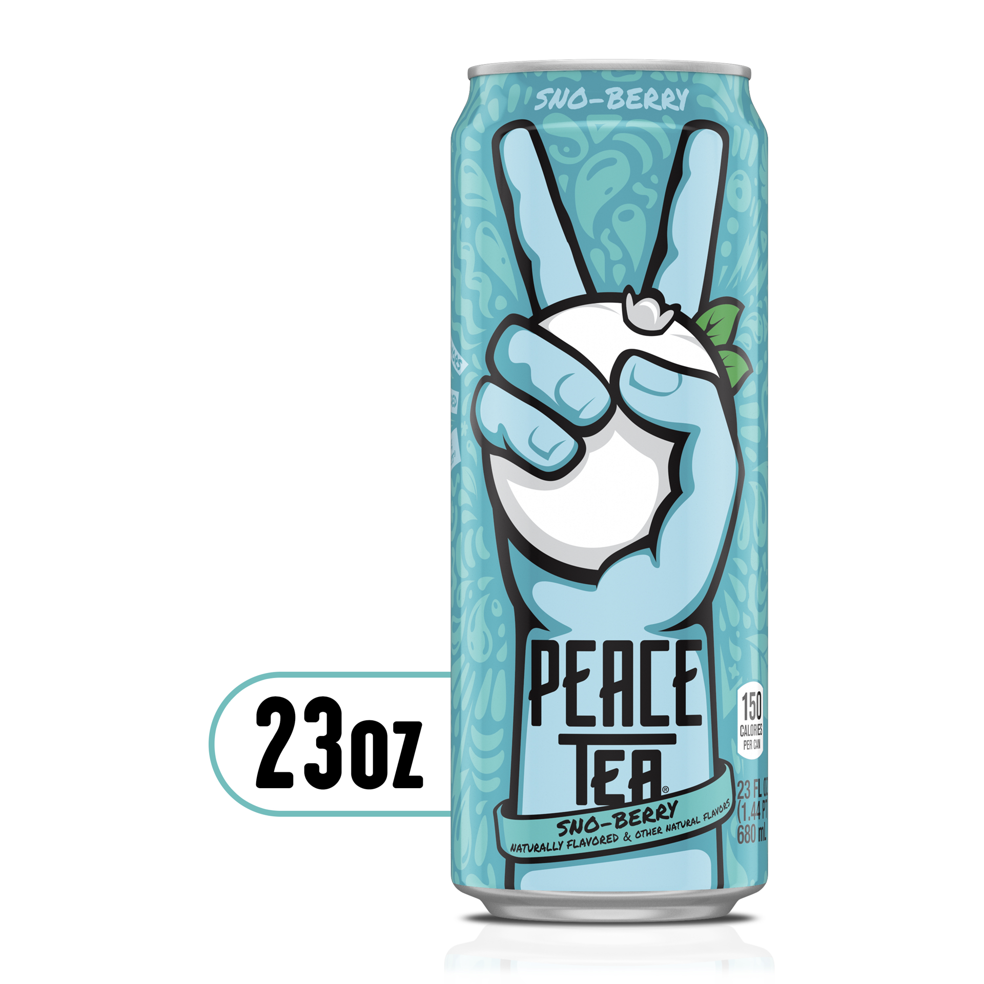 slide 1 of 5, Peace Tea Sno-Berry Can, 23 fl oz, 23 fl oz