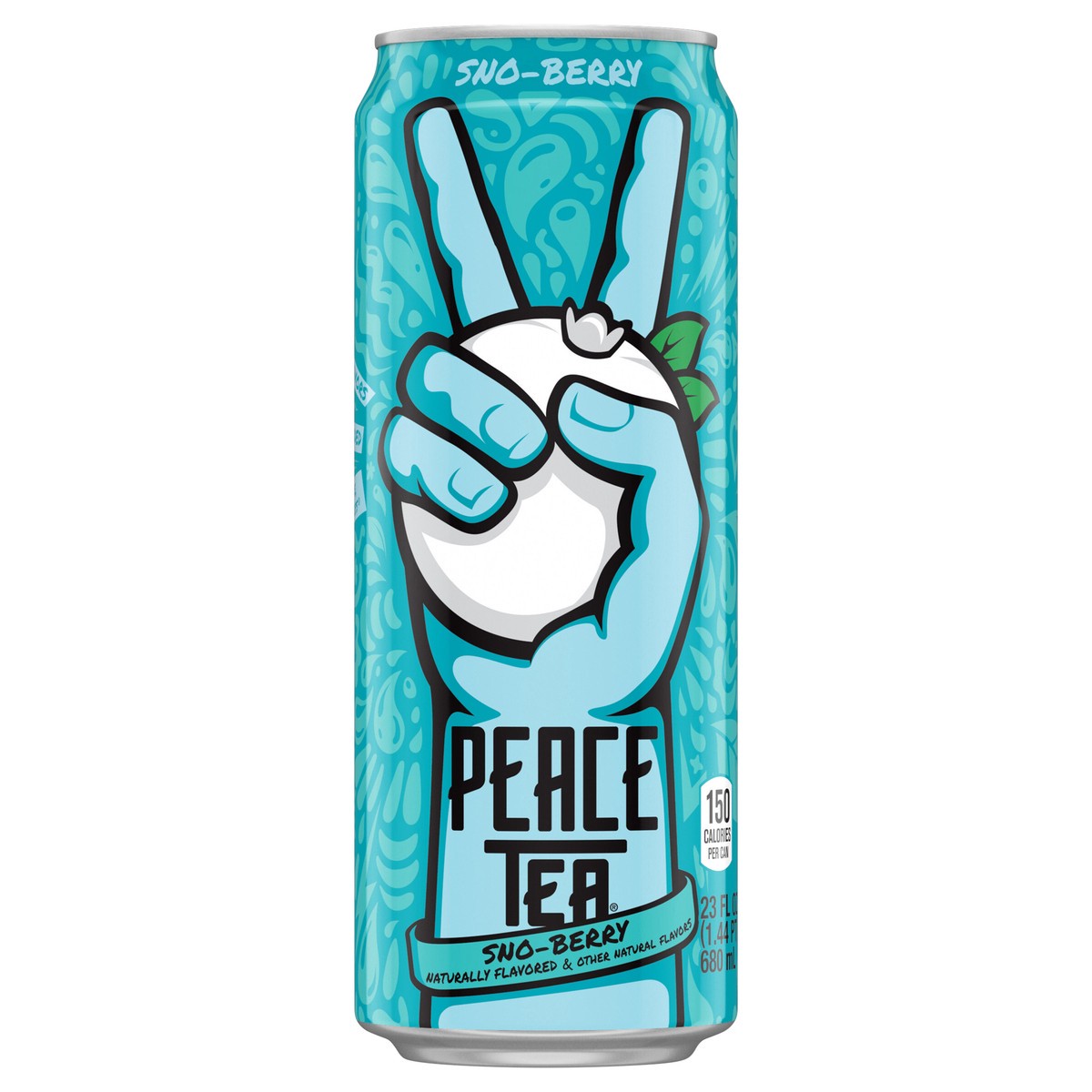 slide 1 of 5, Peace Tea Sno-Berry Can- 23 fl oz, 23 fl oz