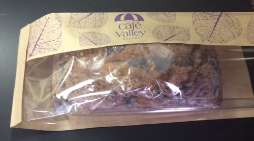 slide 1 of 1, Cafe Valley Loaf Cake, Cinnamon Streusel, 18 oz