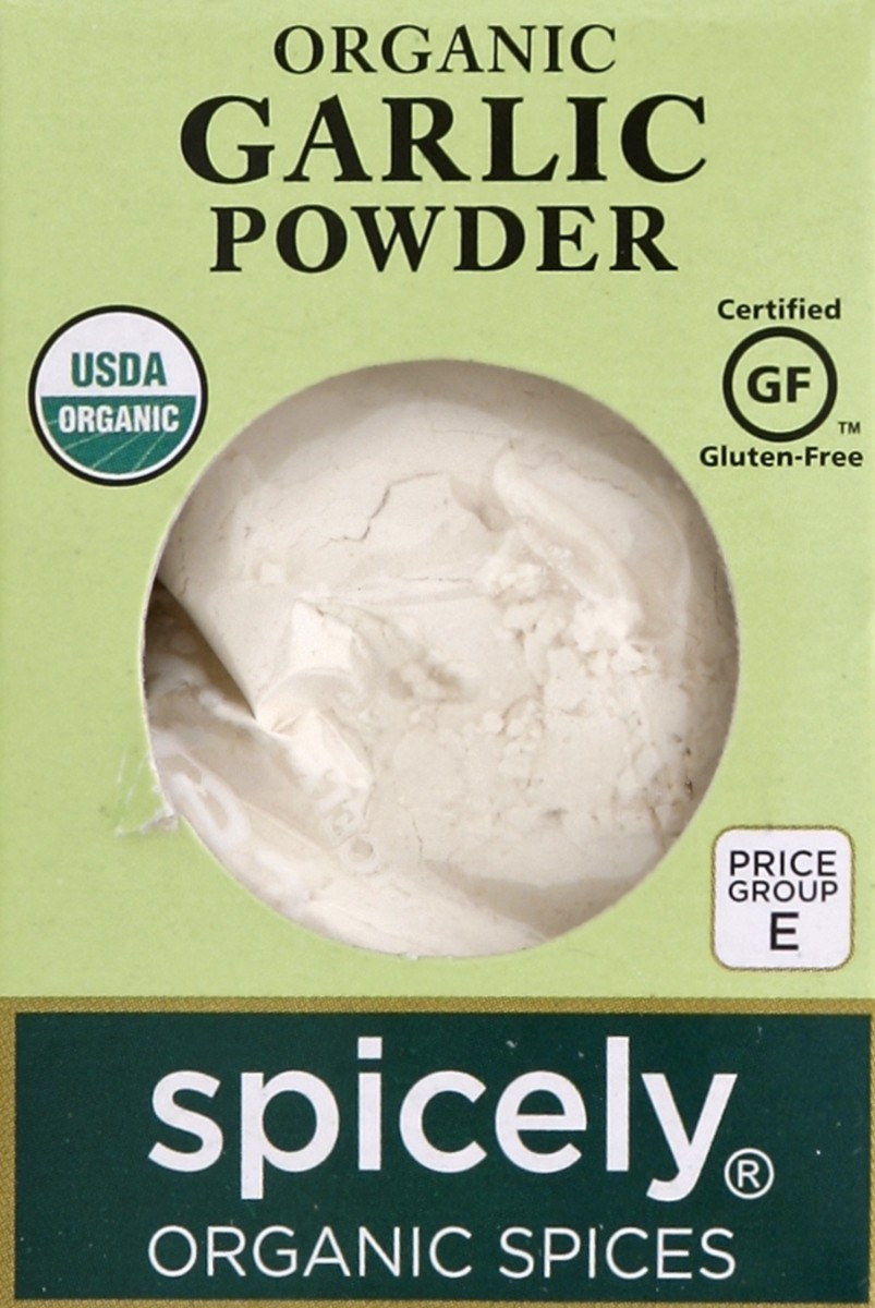 slide 1 of 4, Spicely Organic Spices Garlic Powder 0.4 oz, 0.4 oz