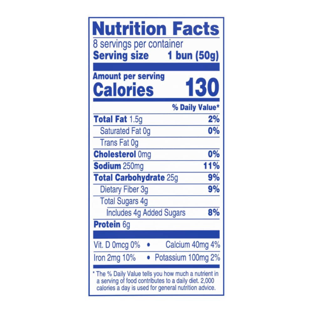 slide 6 of 6, Kroger 100% Whole Wheat Hamburger Buns, 8 ct