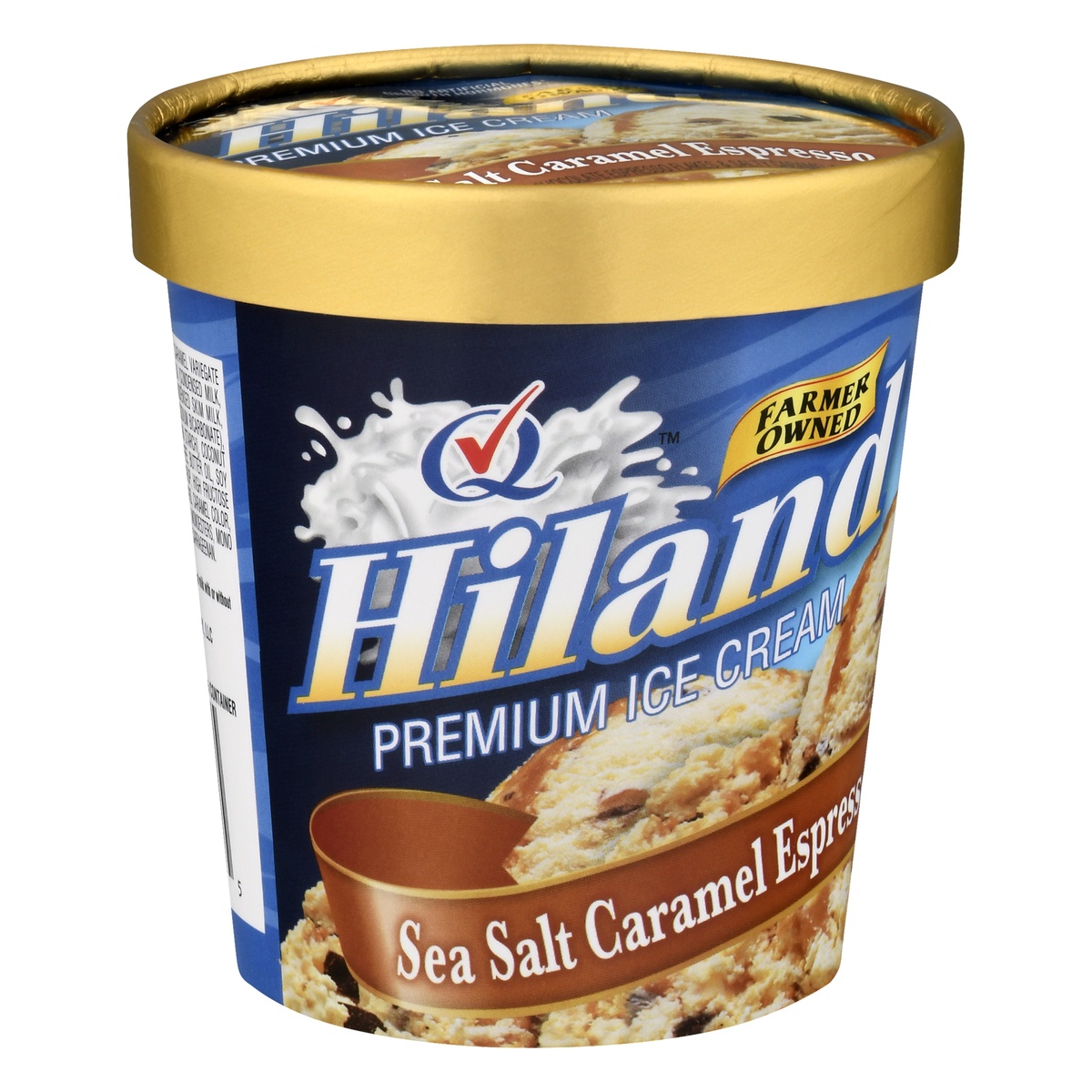 slide 2 of 10, Hiland Dairy Sea Salt Caramel Espresso Premium Ice Cream, 1 pint