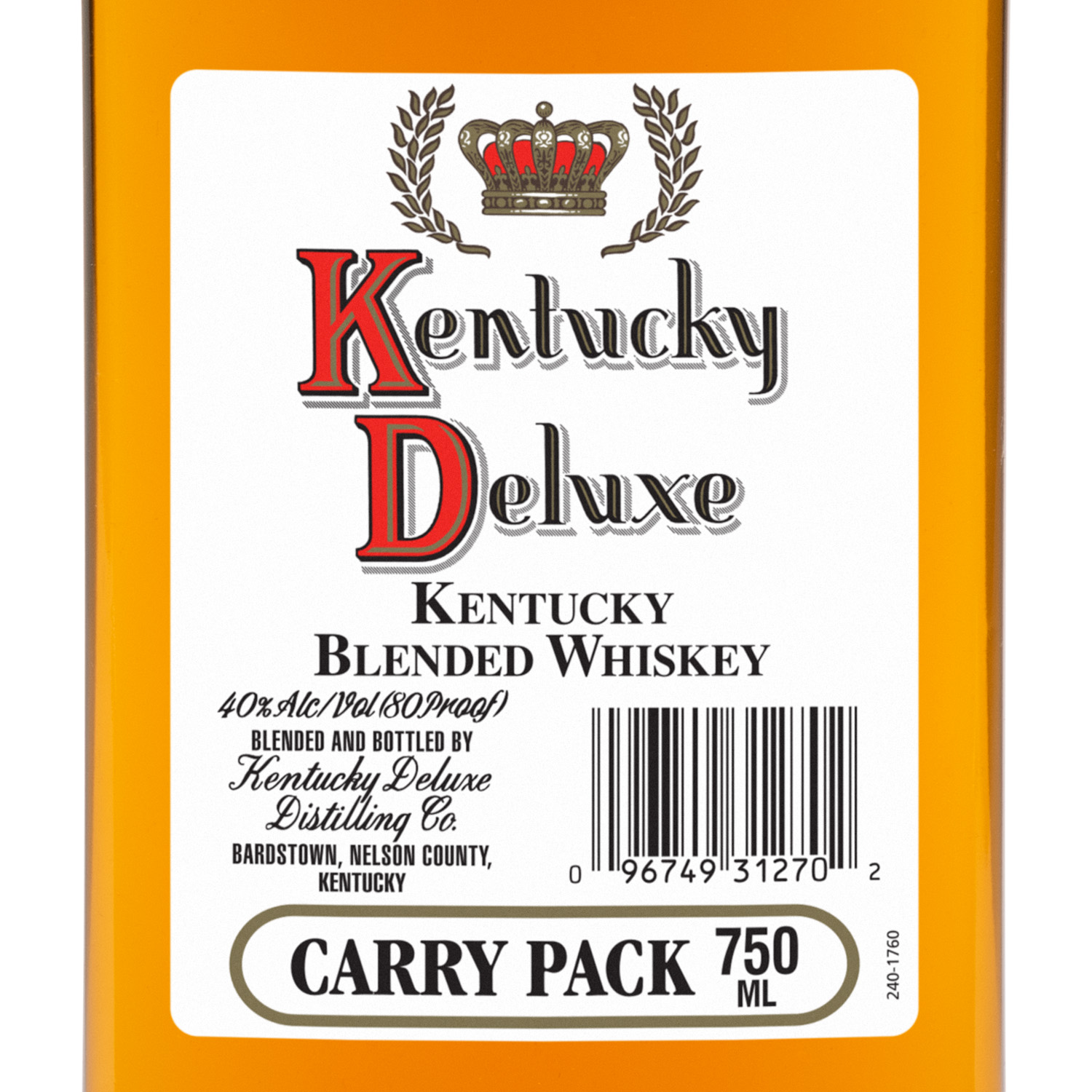 slide 2 of 2, Kentucky Deluxe Blended American Whiskey, 750 ml