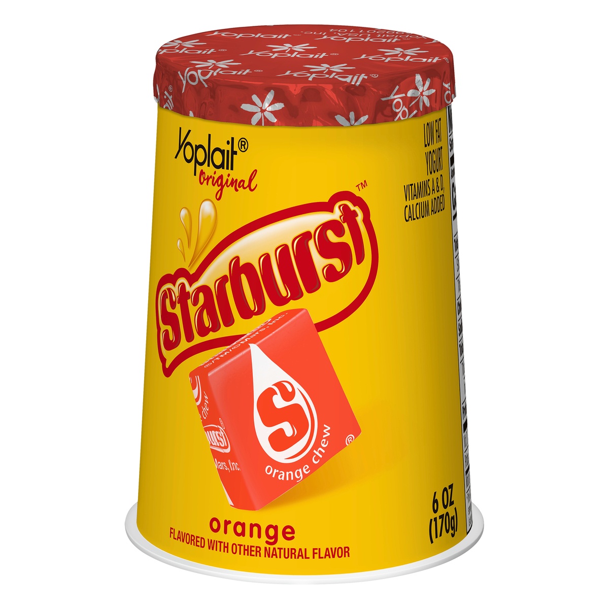 slide 3 of 10, Yoplait Starburst Yogurt Orange, 6 oz