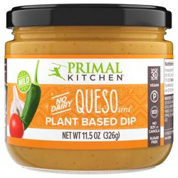Primal Kitchen Queso Dip Mild - 11.5 Oz