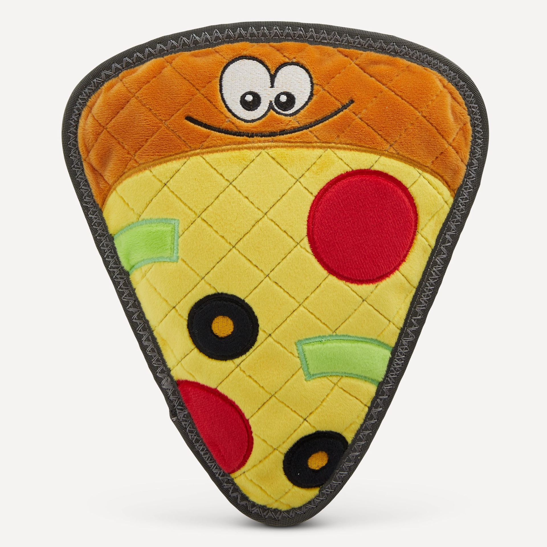 slide 1 of 1, Joyhound Top Paw Rip Roarin' Tough Pizza Dog Toy - Tough Plush, SM
