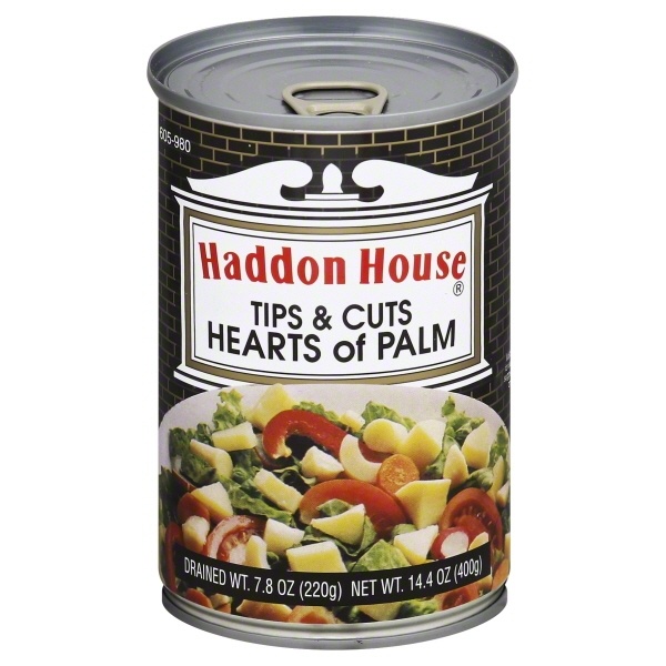 slide 1 of 3, Haddon House Hearts of Palm - Tips & Cuts, 14.4 oz