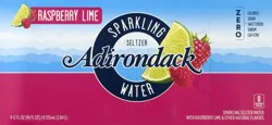 Adirondack Raspberry Lime Sparkling Water - 8 ct