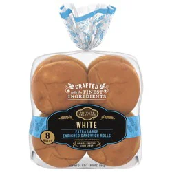 Private Selection White Extra Large Sandwich Rolls