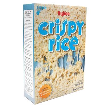 slide 1 of 1, Hy-Vee Crispy Rice, 12 oz